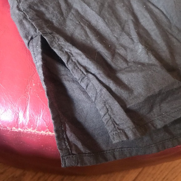 chocolate brown top with sequins - Picture 4 of 4